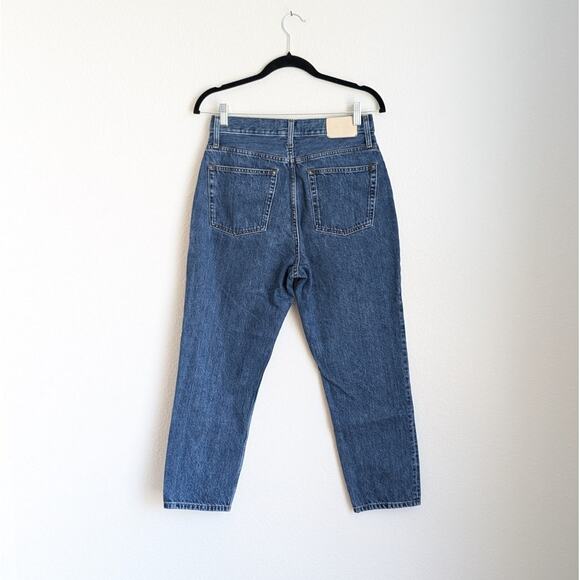 Everlane Blue Denim The ’90s Cheeky Jean Mid-rise Ankle Jeans, size 28 - Picture 2 of 9